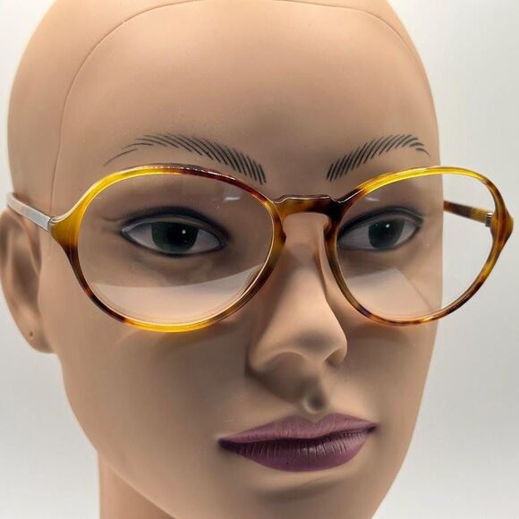 Vintage Ralph Lauren 523 EyeglassesBrown Tortoise FramesNew Lenses1980s
